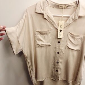 Roolee button up blouse